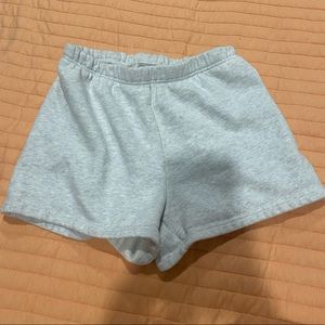 TNA cozy fleece shorts